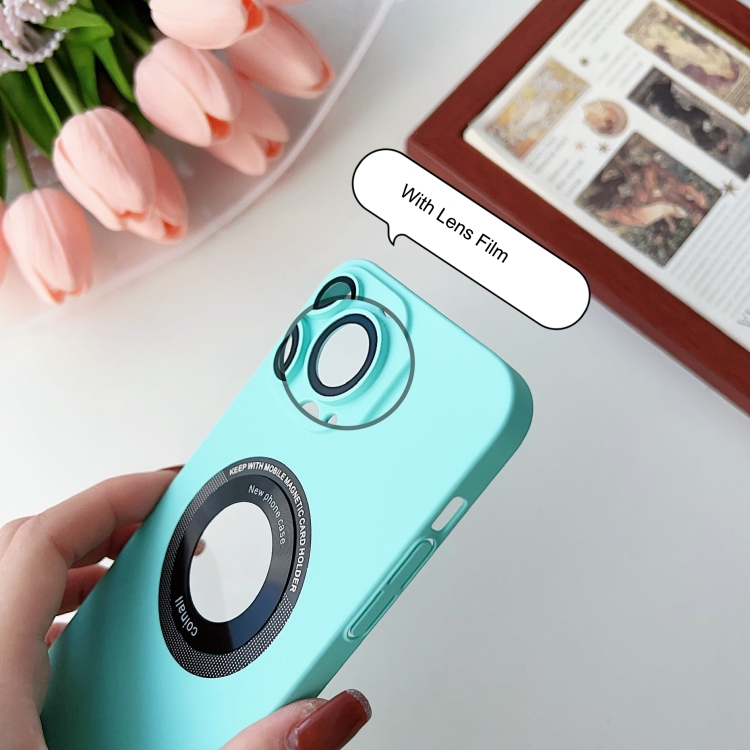 For iPhone 14 Pro Skin Feel CD Texture MagSafe Magnetic Phone Case(Dark Green) For iPhone 14 Pro Skin Feel CD Texture MagSafe Magnetic Phone Case(Dark Green)