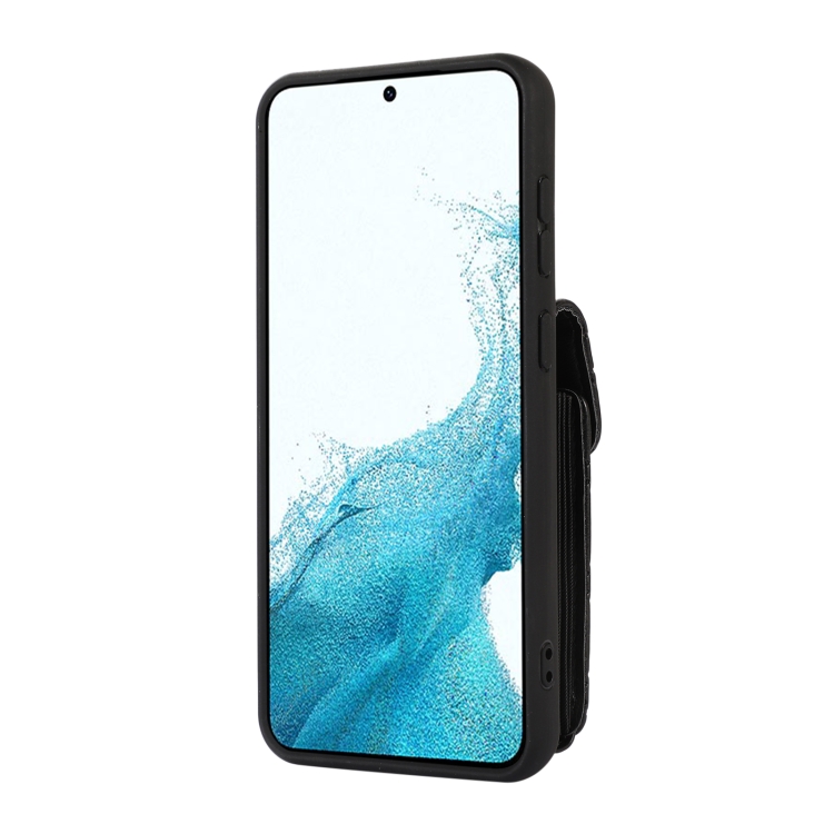 For Samsung Galaxy S23+ 5G Card Slot Leather Phone Case(Black) For Samsung Galaxy S23+ 5G Card Slot Leather Phone Case(Black)