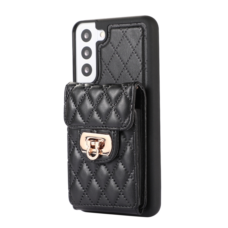 For Samsung Galaxy S21+ 5G Card Slot Leather Phone Case(Black) For Samsung Galaxy S21+ 5G Card Slot Leather Phone Case(Black)