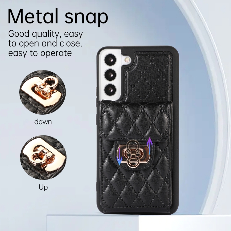 For Samsung Galaxy S21+ 5G Card Slot Leather Phone Case(Black) For Samsung Galaxy S21+ 5G Card Slot Leather Phone Case(Black)