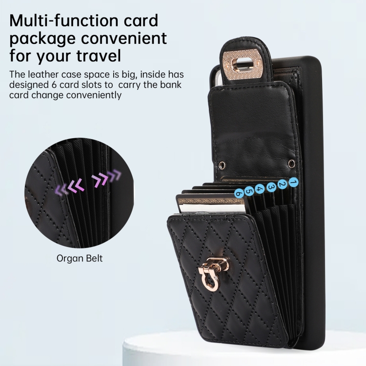 For Samsung Galaxy S21 Ultra 5G Card Slot Leather Phone Case(Black) For Samsung Galaxy S21 Ultra 5G Card Slot Leather Phone Case(Black)