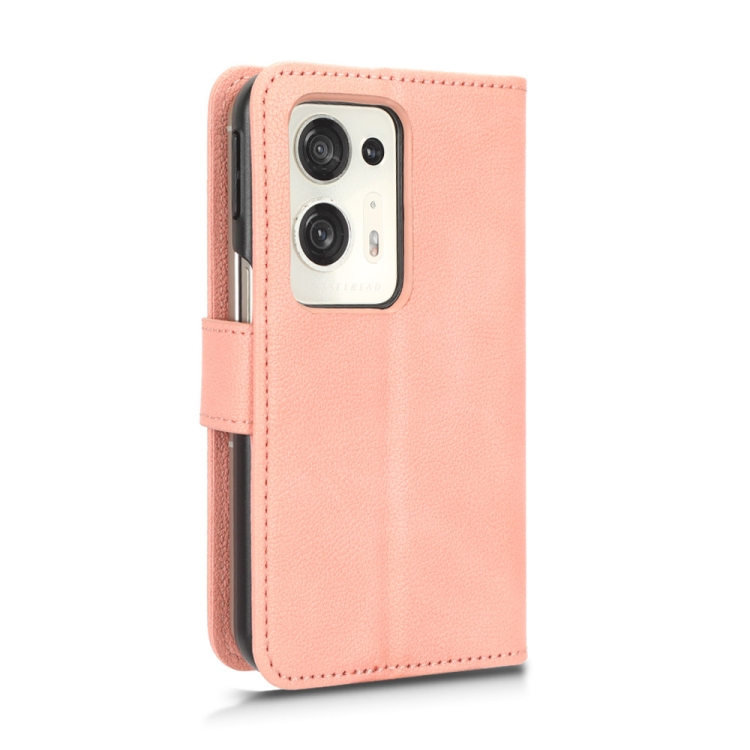 Funda de teléfono de cuero de piel de cordero para Oppo Find N2 Flip