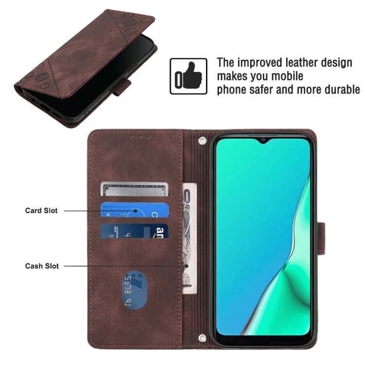 Funda Cartera Para OPPO A9 2020 / A5 2020 / A11 / A11x - Con Soporte, 6 Ranuras Para Tarjetas Y Cristal Templado