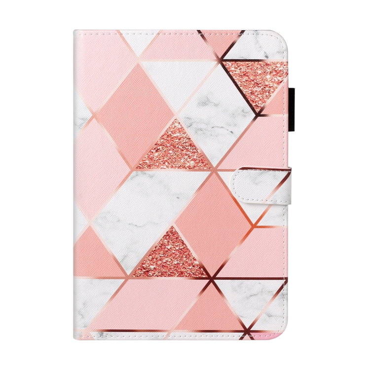 For iPad Air 2 Cross Texture Painted Horizontal Leather Case with Sleep / Wake-up Function & Card Slot & Holder & Wallet(Pink Marble) For iPad Air 2 Cross Texture Painted Horizontal Leather Case with Sleep / Wake-up Function & Card Slot & Holder & Wallet(Pink Marble)