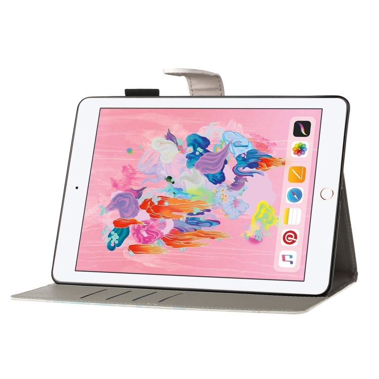 For iPad Air 2 Cross Texture Painted Horizontal Leather Case with Sleep / Wake-up Function & Card Slot & Holder & Wallet(Pink Marble) For iPad Air 2 Cross Texture Painted Horizontal Leather Case with Sleep / Wake-up Function & Card Slot & Holder & Wallet(Pink Marble)