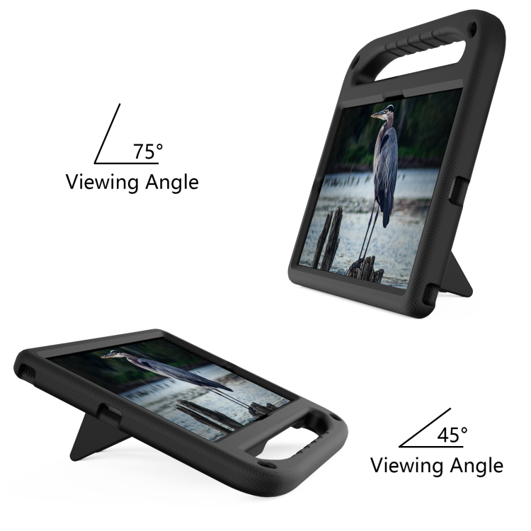 Para Samsung Galaxy Tab S6 Lite P610 Mango EVA Estuche para tableta a prueba de golpes con soporte (Negro) - 2