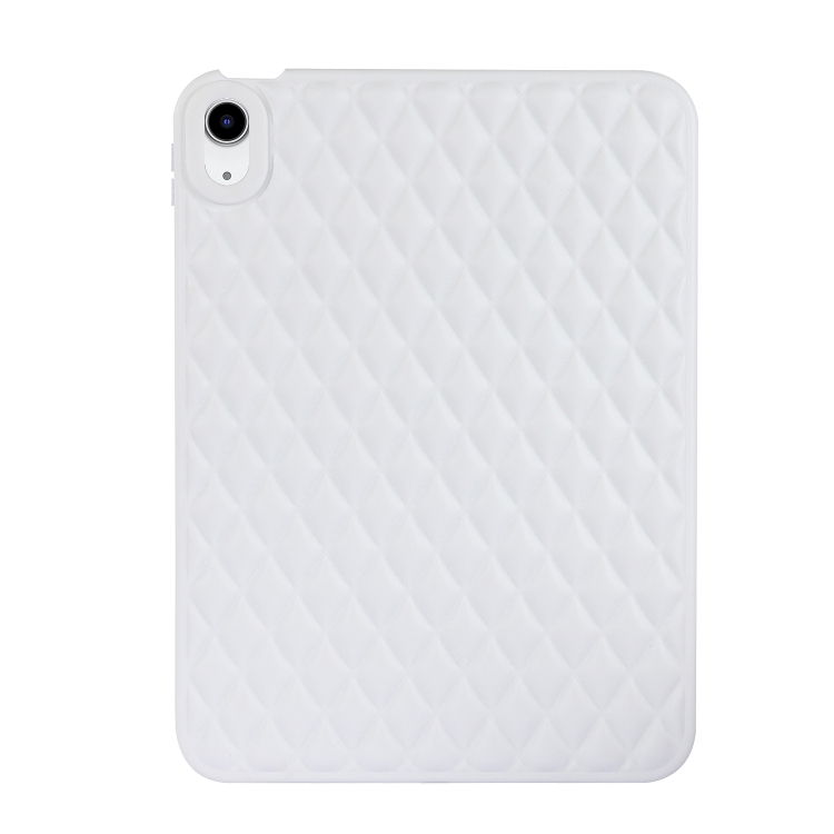 For iPad Air 3 10.5 Rhombic TPU Tablet Case(White) For iPad Air 3 10.5 Rhombic TPU Tablet Case(White)
