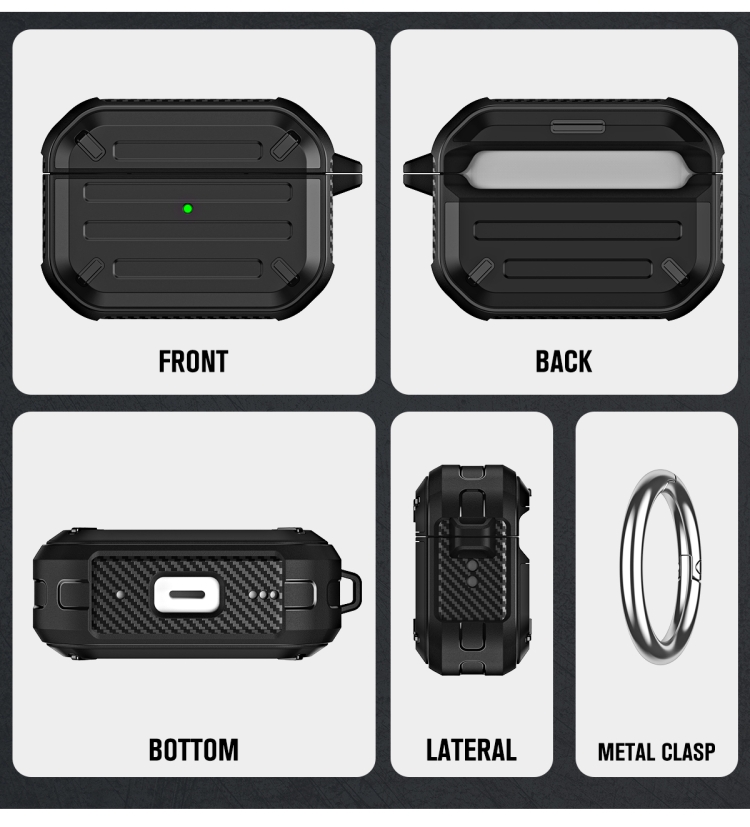 For AirPods 3 Wireless Earphones Protective Case(Purple) For AirPods 3 Wireless Earphones Protective Case(Purple)