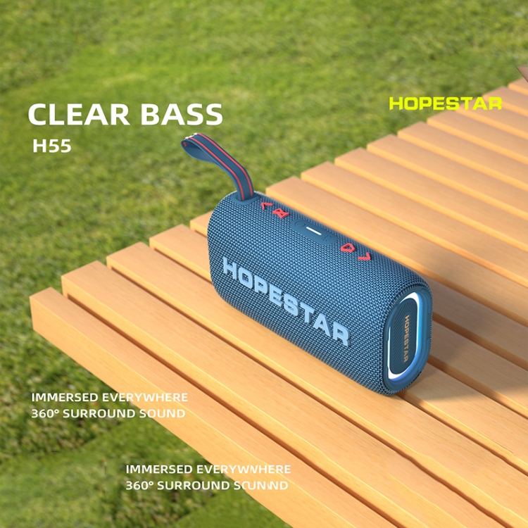 HOPESTAR H55 Portable IPX7 Waterproof Bluetooth Speaker(Camouflage) HOPESTAR H55 Portable IPX7 Waterproof Bluetooth Speaker(Camouflage)