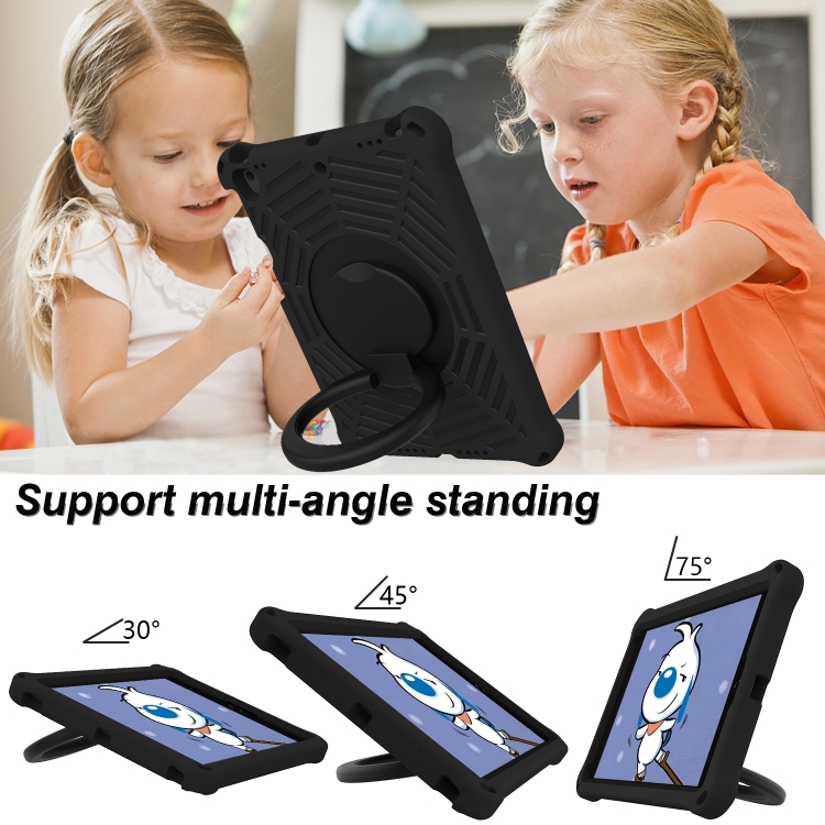 Spider King Silicone Protective Tablet Case For iPad 10.2 2021 / 2021 / 2019(Black) Spider King Silicone Protective Tablet Case For iPad 10.2 2021 / 2021 / 2019(Black)
