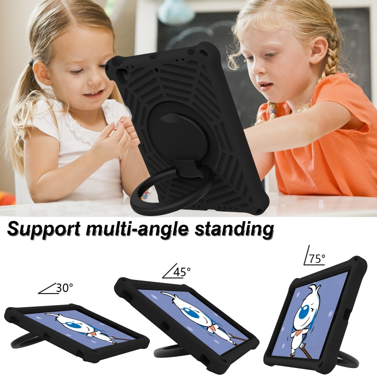 Spider King Silicone Protective Tablet Case For iPad 9.7 2018 / 2017(Black) Spider King Silicone Protective Tablet Case For iPad 9.7 2018 / 2017(Black)