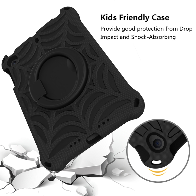 Spider King Silicone Protective Tablet Case For iPad mini 5 / 4 / 3 / 1(Black) Spider King Silicone Protective Tablet Case For iPad mini 5 / 4 / 3 / 1(Black)