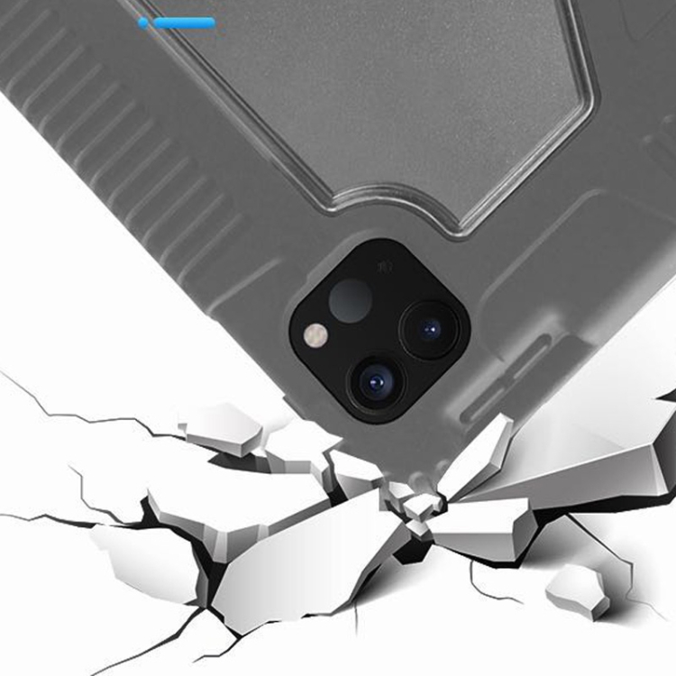 For iPad Pro 12.9 inch 2022 / 2021 / 2020 Mutural Horizontal Flip PC + TPU + PU Leather Tablet Case with Holder & Pen Slot(Black) For iPad Pro 12.9 inch 2022 / 2021 / 2020 Mutural Horizontal Flip PC + TPU + PU Leather Tablet Case with Holder & Pen Slot(Black)