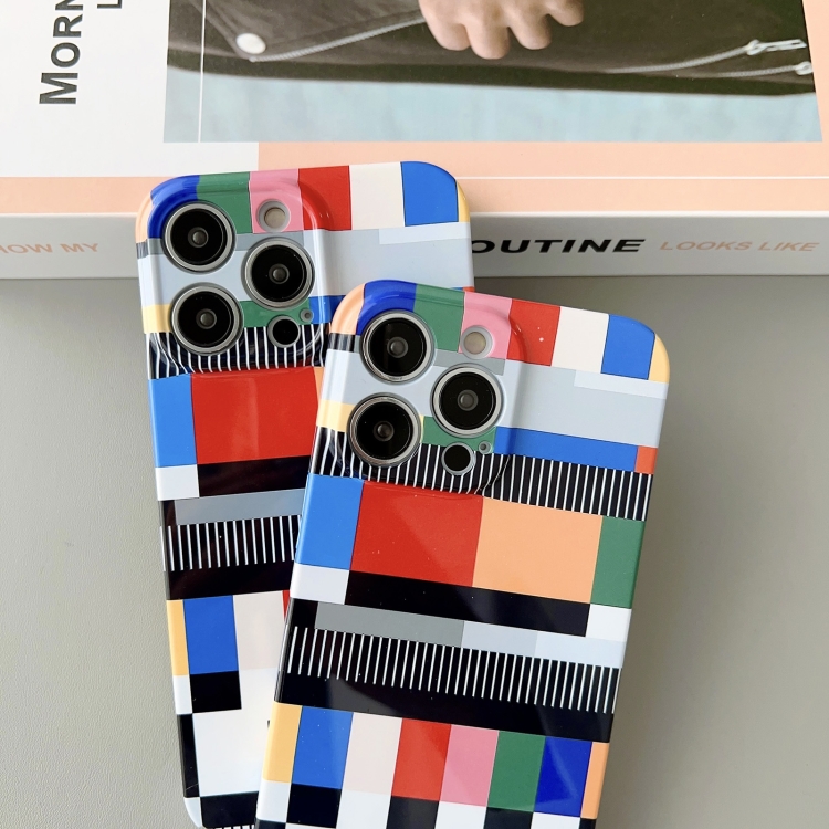 For iPhone 14 Precise Hole Glossy PC Phone Case(Signal Test) For iPhone 14 Precise Hole Glossy PC Phone Case(Signal Test)