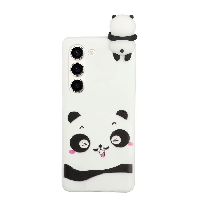 For Samsung Galaxy S23+ 5G Shockproof Cartoon TPU Phone Case(Shy Panda) For Samsung Galaxy S23+ 5G Shockproof Cartoon TPU Phone Case(Shy Panda)