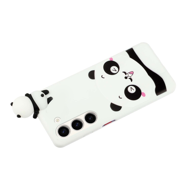For Samsung Galaxy S23+ 5G Shockproof Cartoon TPU Phone Case(Shy Panda) For Samsung Galaxy S23+ 5G Shockproof Cartoon TPU Phone Case(Shy Panda)
