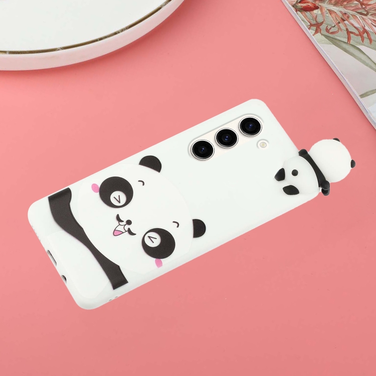For Samsung Galaxy S23+ 5G Shockproof Cartoon TPU Phone Case(Shy Panda) For Samsung Galaxy S23+ 5G Shockproof Cartoon TPU Phone Case(Shy Panda)