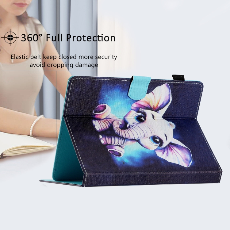 thumbnail image 2 of For Amazon Fire 7 2022 12th Gen Case Kids Shockproof Tablet Smart Cover Handle Blue New 2 of 13