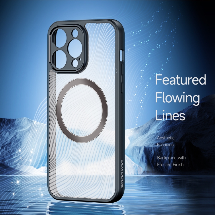 For iPhone 13 Pro Max DUX DUCIS Aimo Mag Series TPU + PC MagSafe Frosted Feel Phone Case(Black) For iPhone 13 Pro Max DUX DUCIS Aimo Mag Series TPU + PC MagSafe Frosted Feel Phone Case(Black)