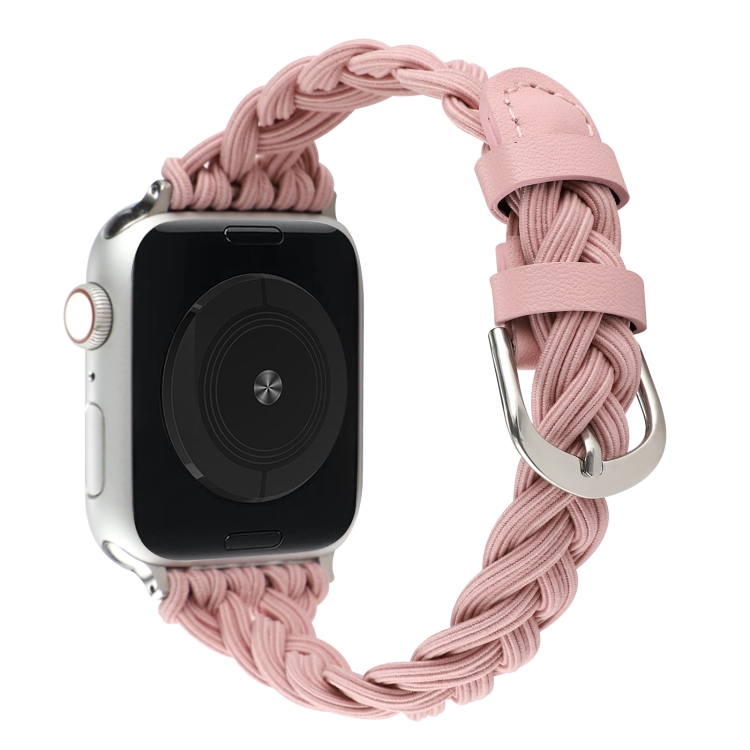 Single Elastic Nylon Braid Watch Band For Apple Watch Ultra