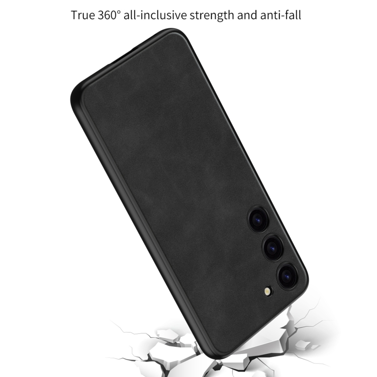For Samsung Galaxy S23+ 5G GKK Skin-feel Leather Full Coverage Phone Case(Brown) For Samsung Galaxy S23+ 5G GKK Skin-feel Leather Full Coverage Phone Case(Brown)