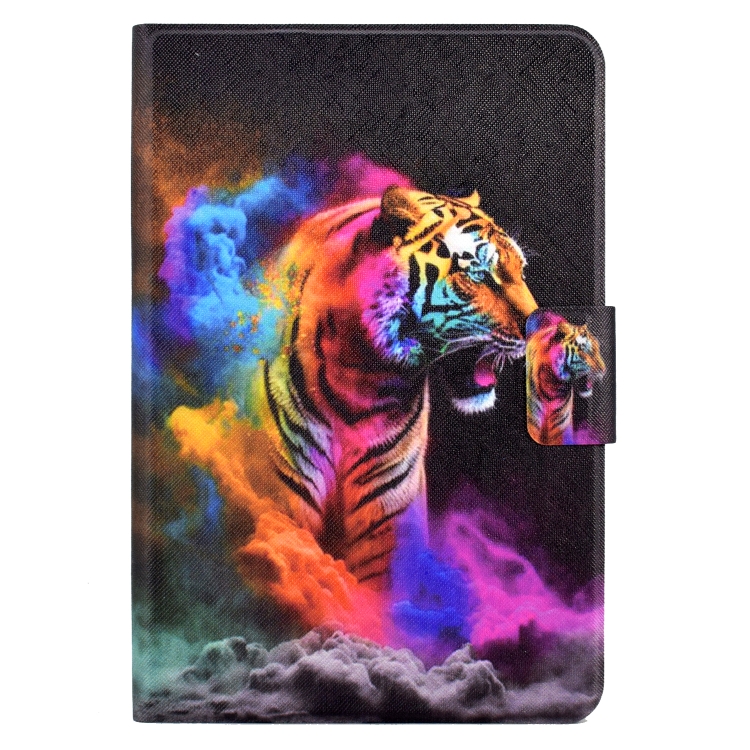For iPad Air / Air 2 / 9.7 2018 / 9.7 2017 Coloured Drawing Smart Leather Tablet Case(Tiger) For iPad Air / Air 2 / 9.7 2018 / 9.7 2017 Coloured Drawing Smart Leather Tablet Case(Tiger)