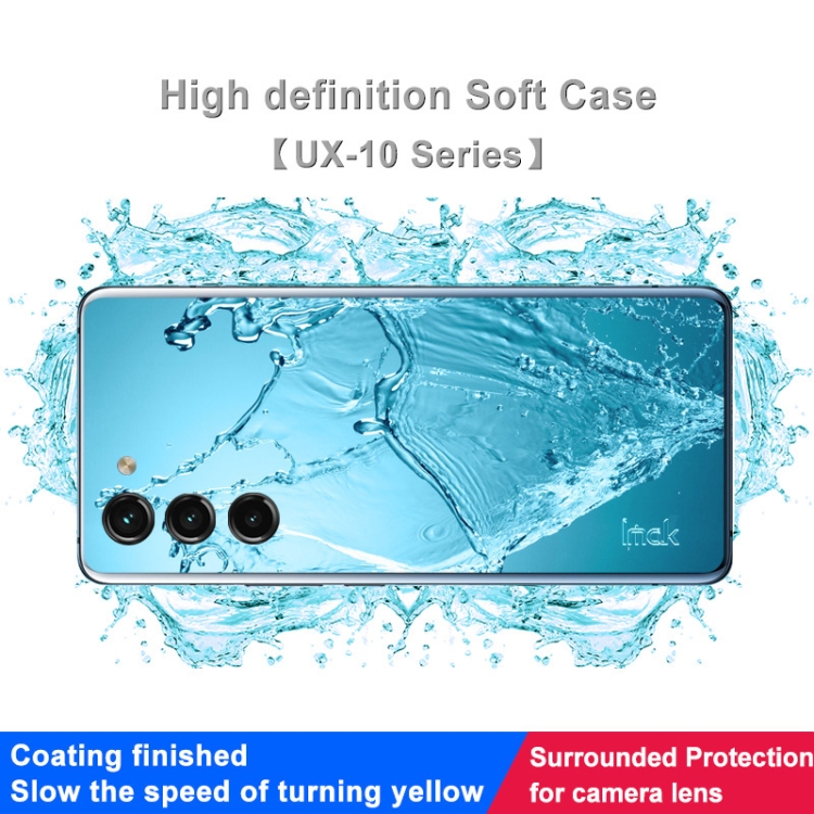 For Samsung Galaxy S23+ 5G IMAK UX-10 Series Transparent Shockproof TPU Phone Case For Samsung Galaxy S23+ 5G IMAK UX-10 Series Transparent Shockproof TPU Phone Case