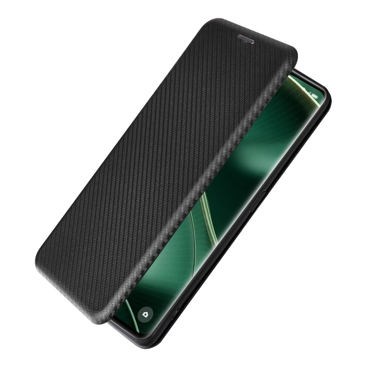 Protección Golpes Funda OPPO Find X6 Pro Fibra Carbono - Cuero Texturizado, Protección Completa 360° Funda Fibra Carbono Oppo Find X6 Pro