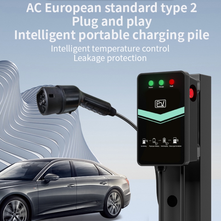 EV 32A WallMounted New Energy Vehicle Charging Pile Home Car Charger