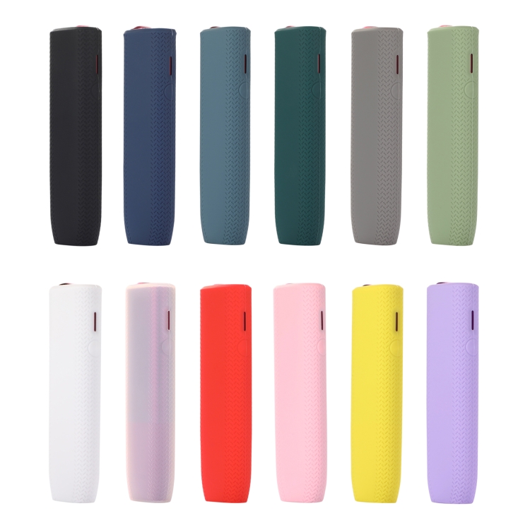 For IQOS ILUMA ONE Silicone Electronic Cigarette Shockproof Protective Case( Transparent)