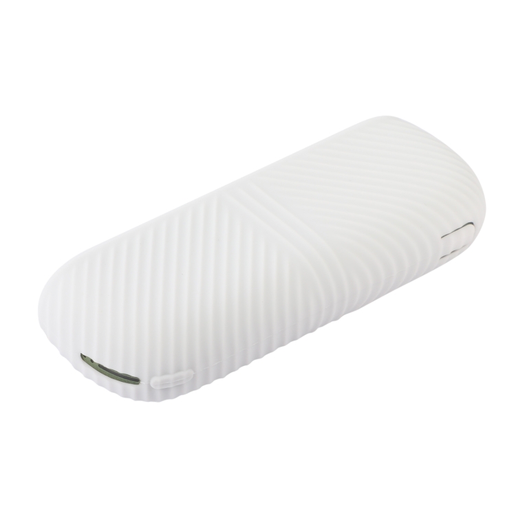 Per IQOS ILUMA Scomparto di ricarica per portasigarette elettronico in  silicone con coperchio laterale (bianco)