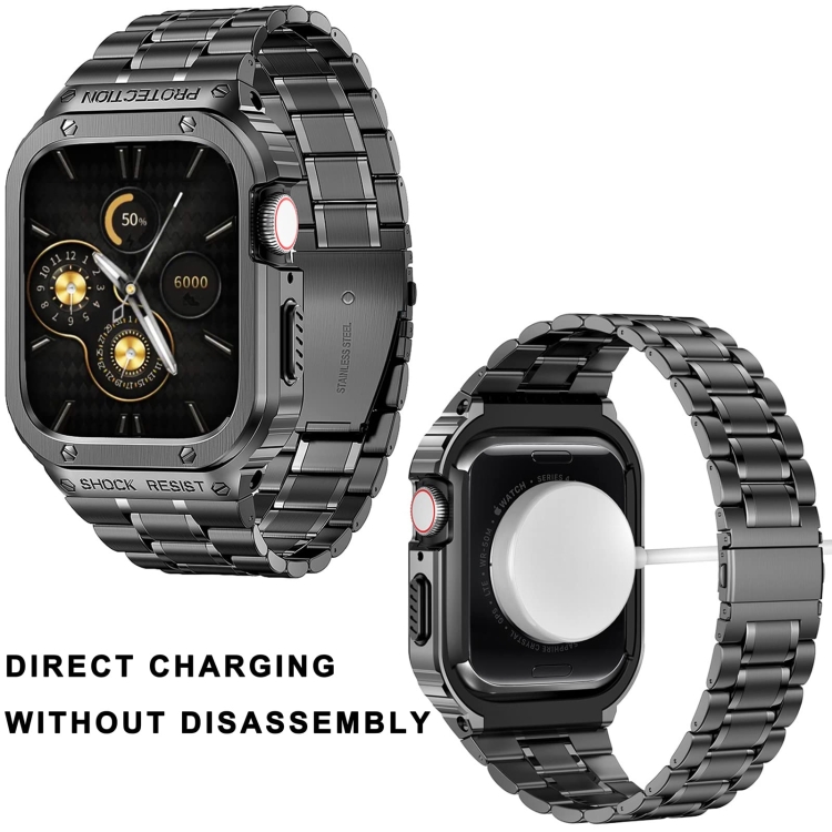 Metal Integrated Watch Protective Case For Apple Watch Ultra 49mm