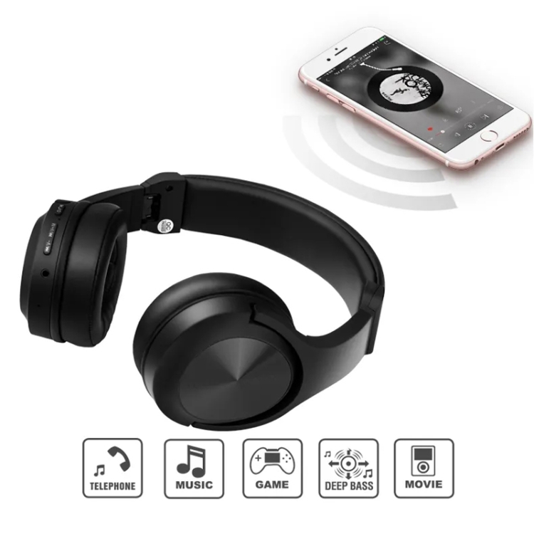 OneDer S1 Noise Reduction Wireless Gaming Headphone(Black)