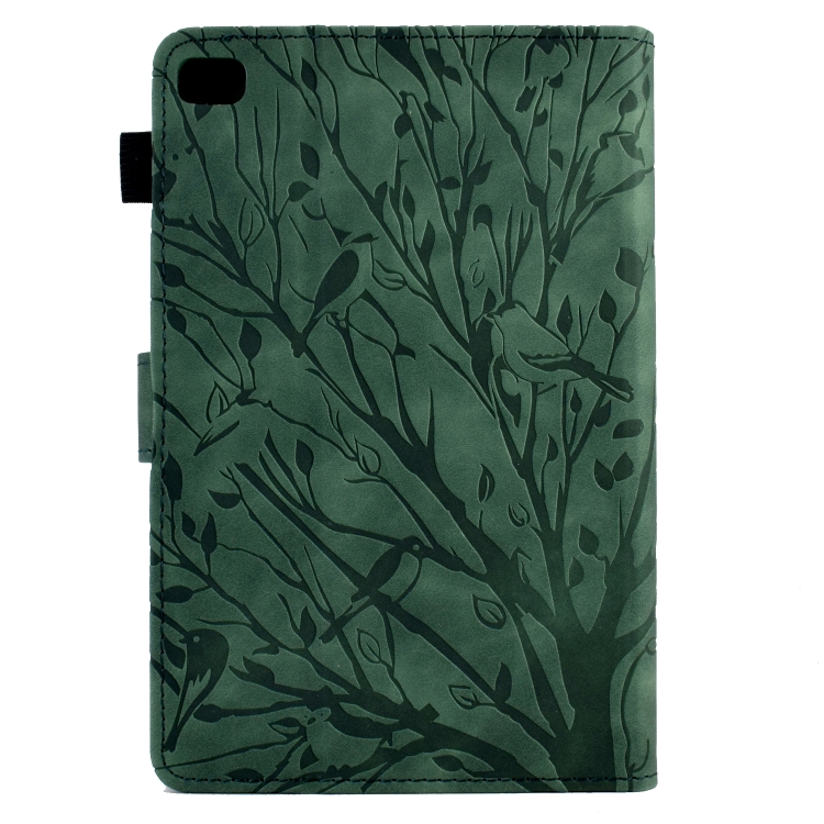 For iPad Air / Air 2 / 9.7 2017 2018 Fortune Tree Pressure Flower PU Tablet Case with Wake-up / Sleep Function(Green) For iPad Air / Air 2 / 9.7 2017 2018 Fortune Tree Pressure Flower PU Tablet Case with Wake-up / Sleep Function(Green)