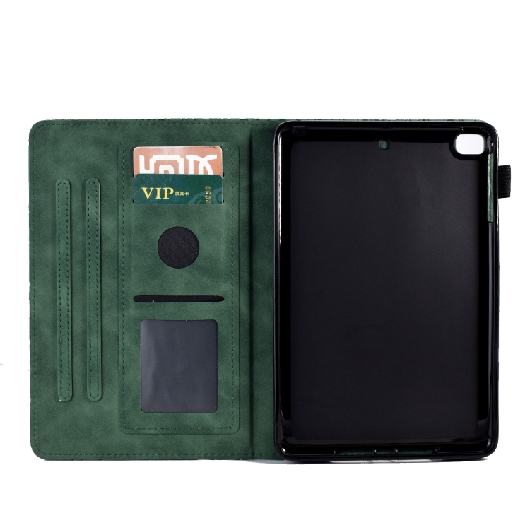 For iPad Air / Air 2 / 9.7 2017 2018 Fortune Tree Pressure Flower PU Tablet Case with Wake-up / Sleep Function(Green) For iPad Air / Air 2 / 9.7 2017 2018 Fortune Tree Pressure Flower PU Tablet Case with Wake-up / Sleep Function(Green)