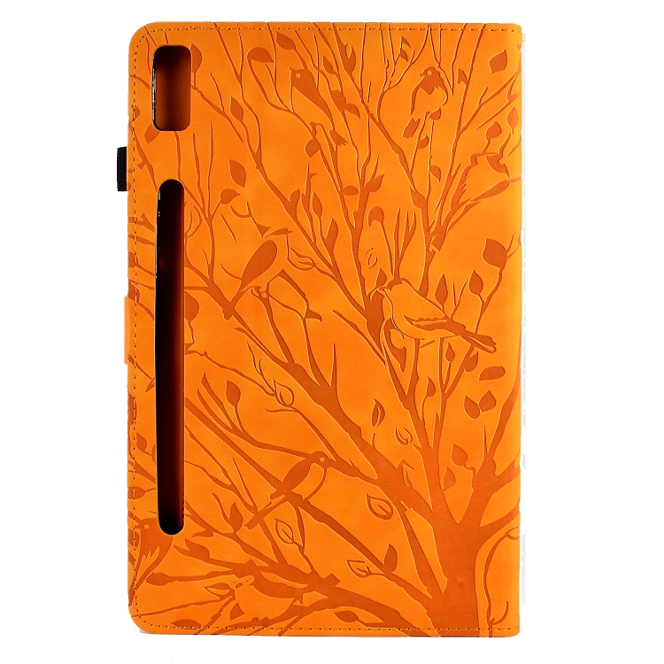 Para Lenovo Tab P11 Pro Gen 2 Fortune Tree Pressure Flower PU