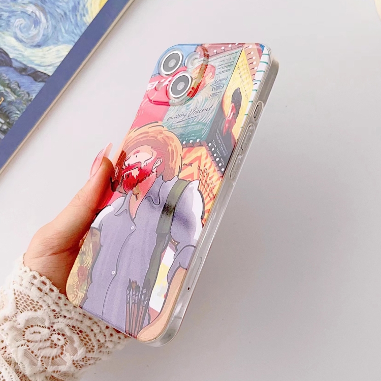 For iPhone SE 2022 / 2020 / 7 / 8 Oil Painting Van Gogh TPU Phone Case For iPhone SE 2022 / 2020 / 7 / 8 Oil Painting Van Gogh TPU Phone Case