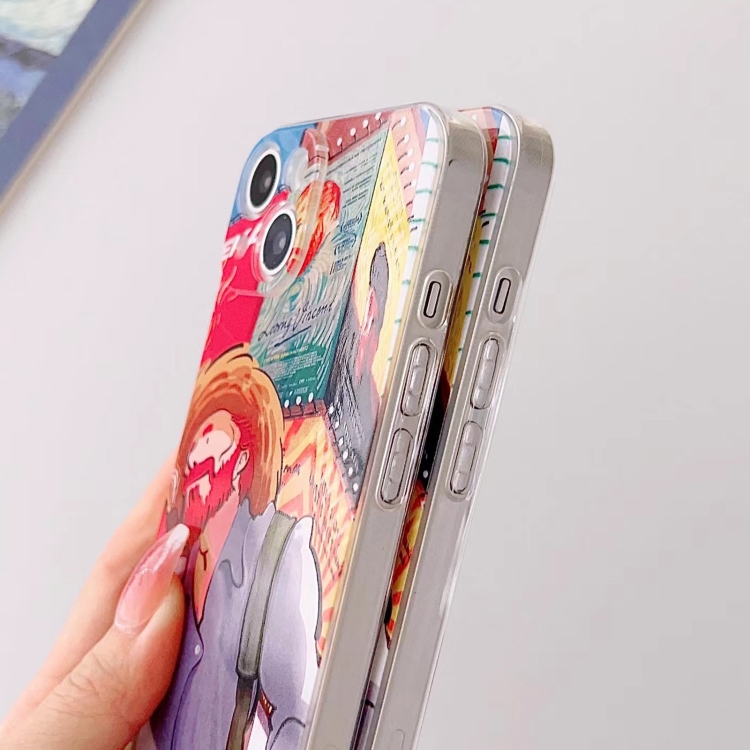 For iPhone SE 2022 / 2020 / 7 / 8 Oil Painting Van Gogh TPU Phone Case For iPhone SE 2022 / 2020 / 7 / 8 Oil Painting Van Gogh TPU Phone Case