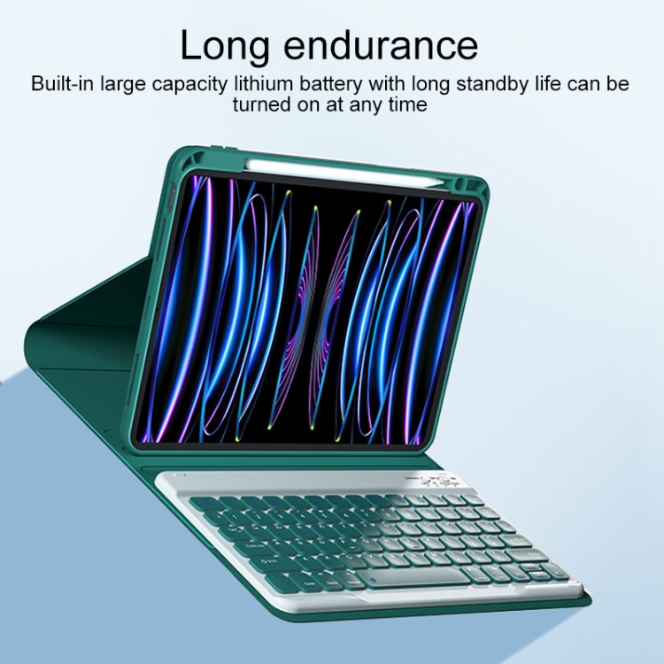HB209 Magnetic Detachable Rotatable Bluetooth Keyboard Leather Case For iPad 10th Gen 10.9 2022(Light Purple) HB209 Magnetic Detachable Rotatable Bluetooth Keyboard Leather Case For iPad 10th Gen 10.9 2022(Light Purple)