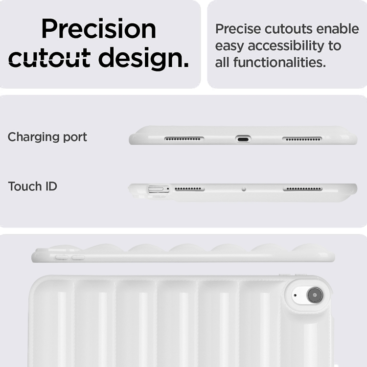 For iPad Air 2022 / 2020 Eiderdown Cushion Shockproof Tablet Case(White) For iPad Air 2022 / 2020 Eiderdown Cushion Shockproof Tablet Case(White)