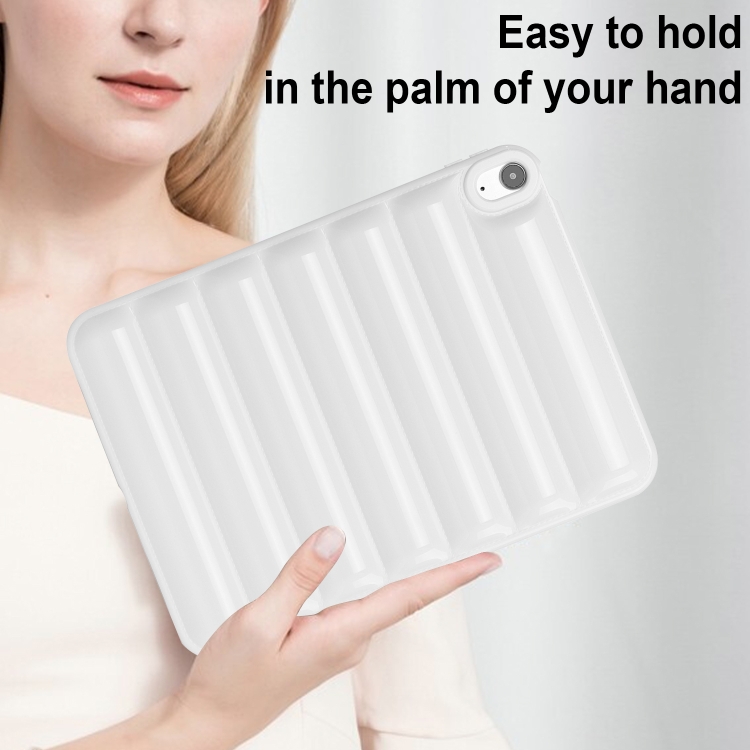 For iPad Air 2022 / 2020 Eiderdown Cushion Shockproof Tablet Case(White) For iPad Air 2022 / 2020 Eiderdown Cushion Shockproof Tablet Case(White)