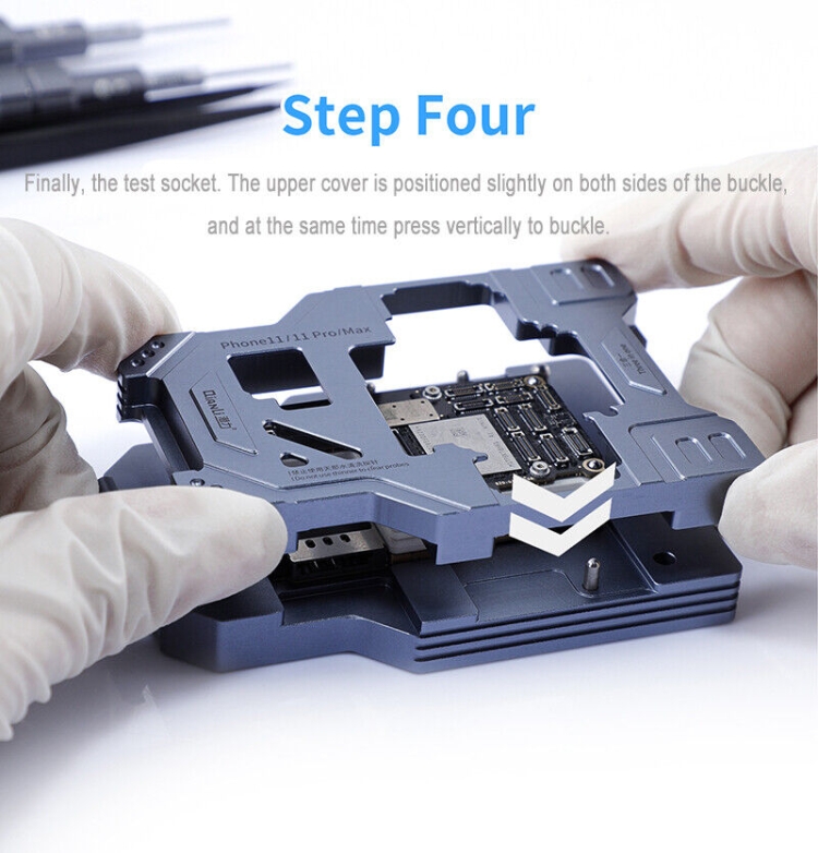 Qianli iSocket Motherboard Layered Test Fixture For iPhone 11 Series - 11