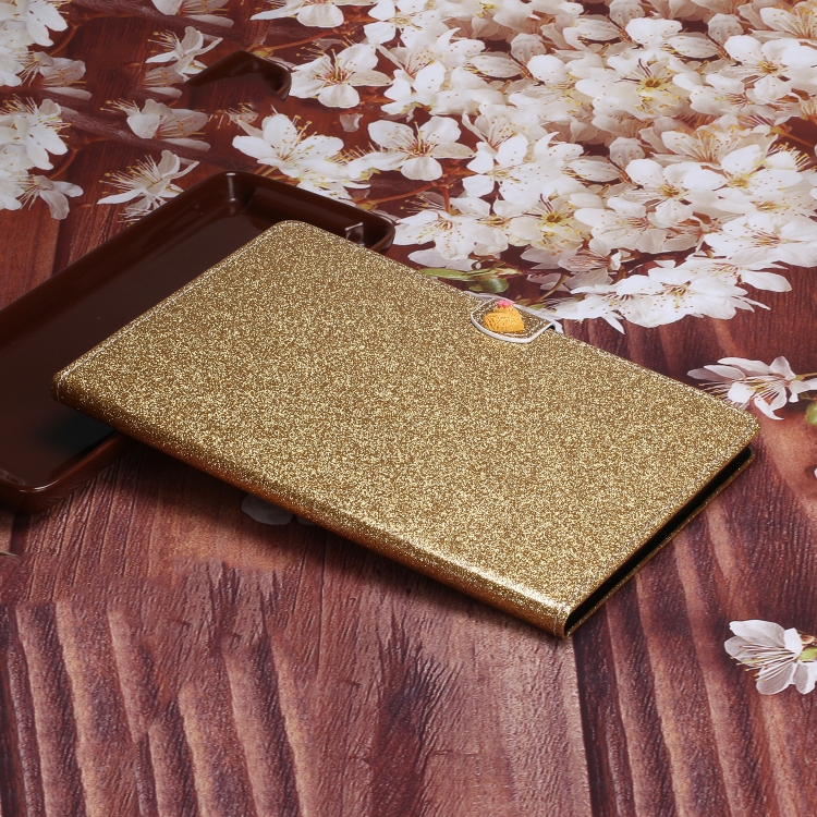 For iPad 4 & 3 & 2 Love Buckle Glitter Horizontal Flip Leather Case with Holder & Card Slots(Gold) For iPad 4 & 3 & 2 Love Buckle Glitter Horizontal Flip Leather Case with Holder & Card Slots(Gold)