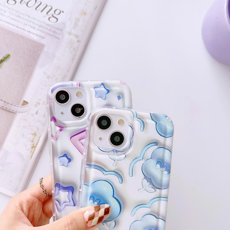For iPhone 13 Airbag TPU Phone Case(Stars) For iPhone 13 Airbag TPU Phone Case(Stars)