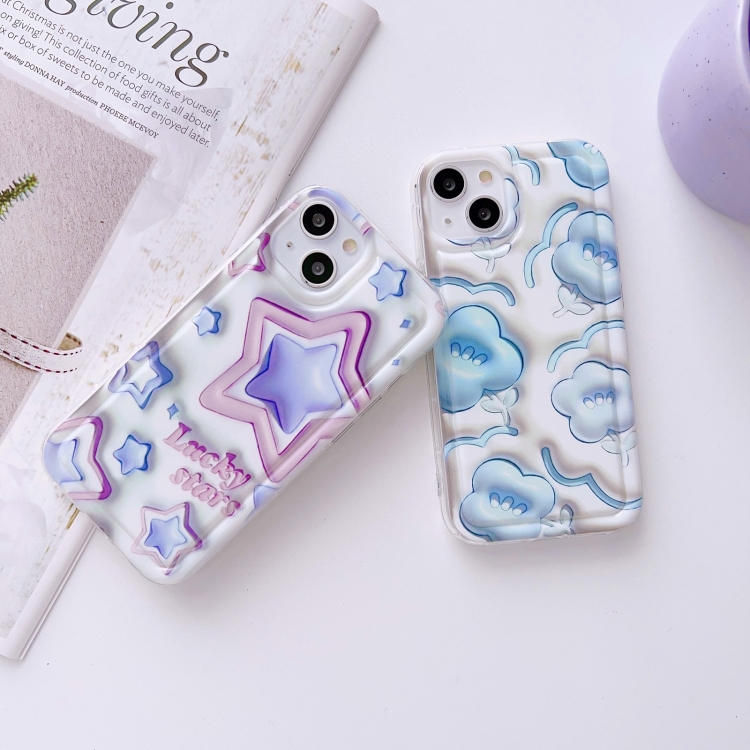 For iPhone 13 Airbag TPU Phone Case(Stars) For iPhone 13 Airbag TPU Phone Case(Stars)