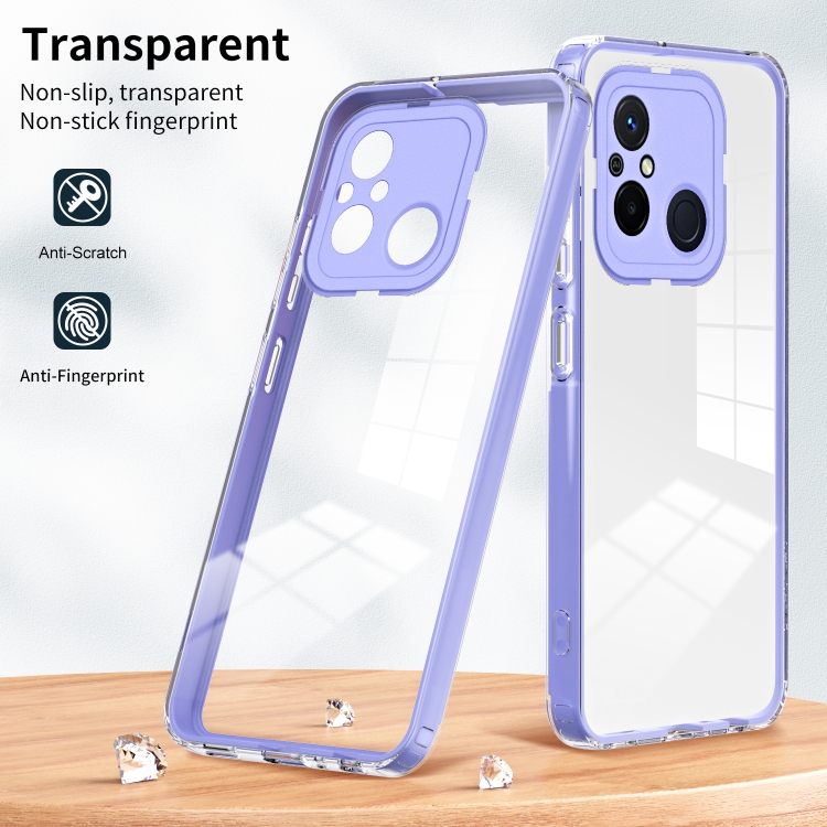 Para OnePlus Nord 2 5G 0.75mm Funda protectora suave TPU transparente ultra  delgada