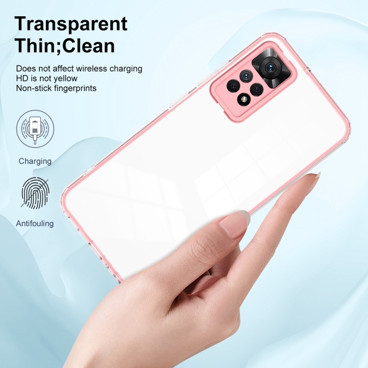 Cover PEIYE Per Xiaomi Redmi Note 12 Pro Plus 5G – Custodia In Silicone TPU Trasparente Con Disegno In Rilievo – Antiurto E Sottile (A092) - 3