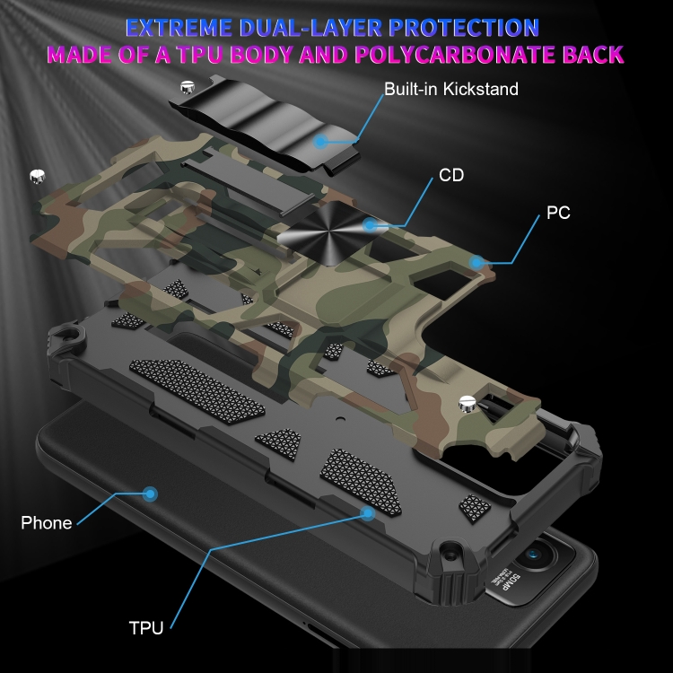 COVER MOTOROLA MOTO G22 MIMETICA MILITARE CON NOME