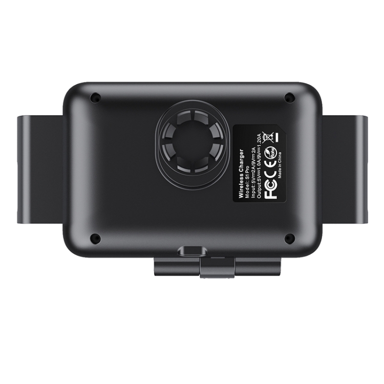 For Samsung Galaxy Z Fold4 / 3 S1 Pro Car Horizontal Navigation Phone Holder Wireless Charger(Black) For Samsung Galaxy Z Fold4 / 3 S1 Pro Car Horizontal Navigation Phone Holder Wireless Charger(Black)