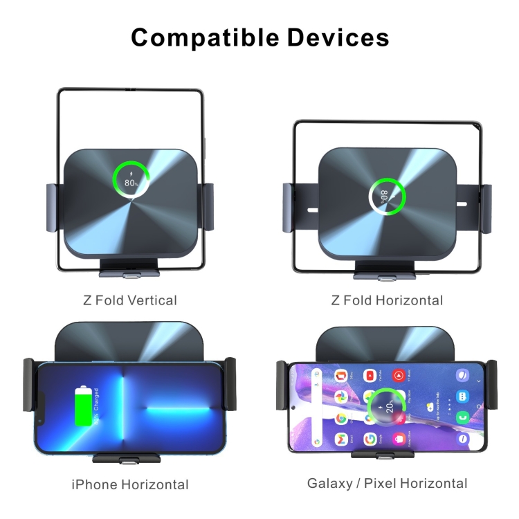Für Samsung Galaxy Z Fold4 / 3 S3 Dual Coil Autotelefonhalter